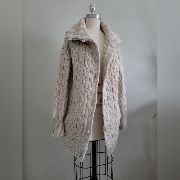 ZARA wool chunky cable knit sweater - Picture 14 of 14